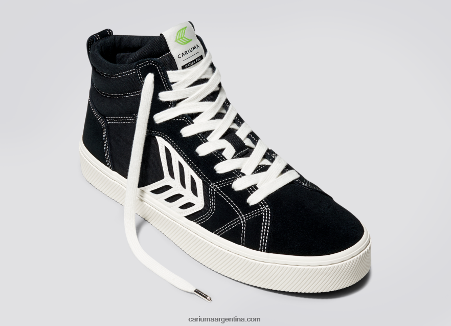 Cariuma D6DR8X144hombres contraste negro/marfil