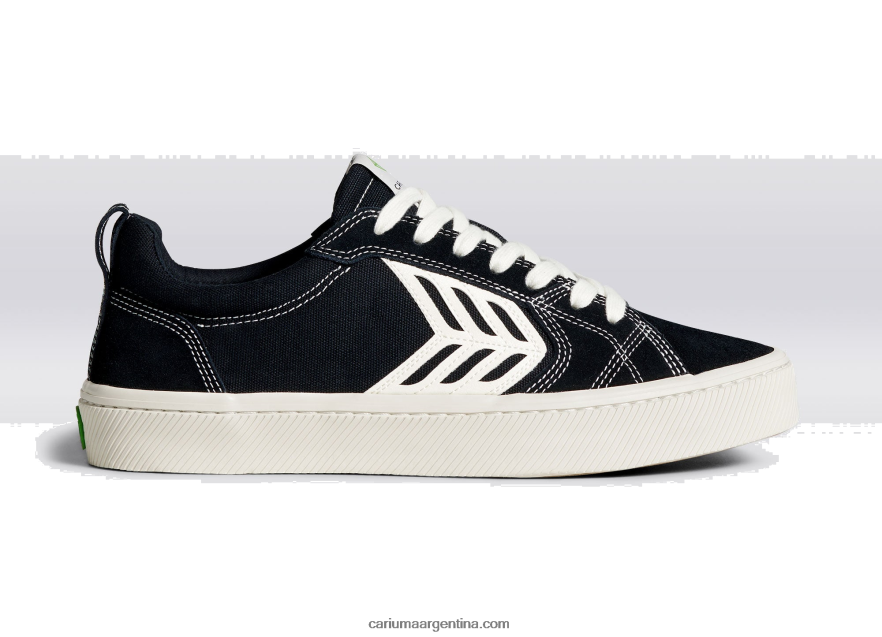 Cariuma D6DR8X126hombres contraste negro/marfil