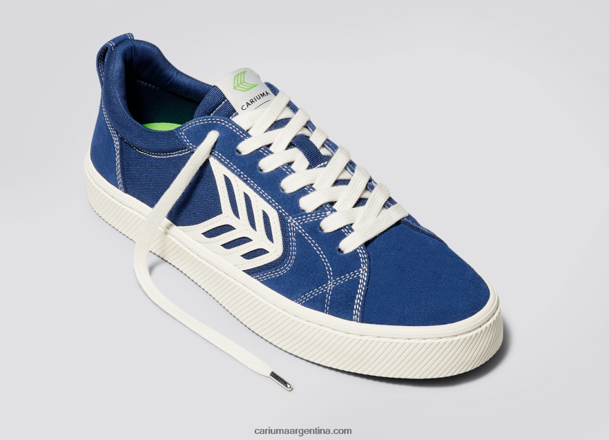 Cariuma D6DR8X134hombres contraste azul/marfil