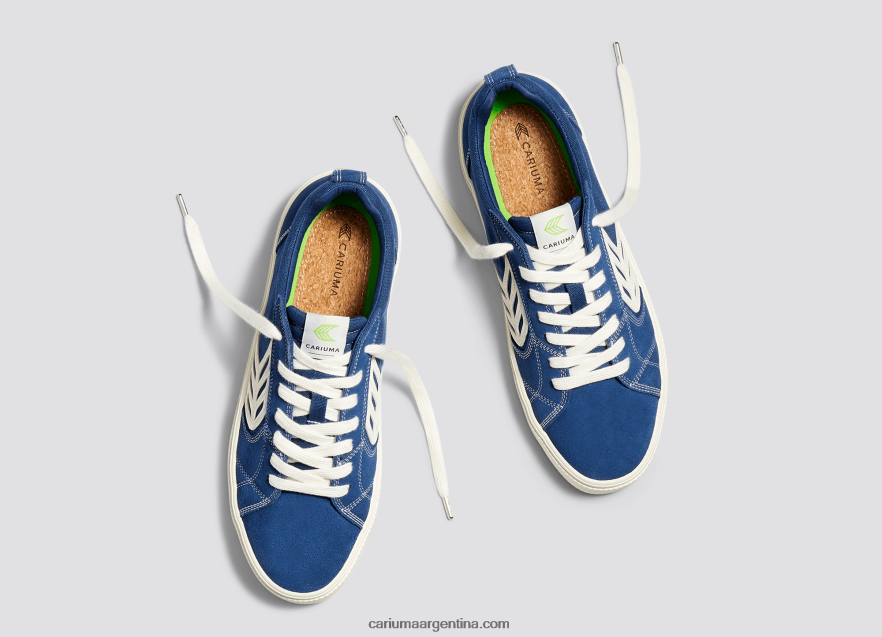 Cariuma D6DR8X134hombres contraste azul/marfil