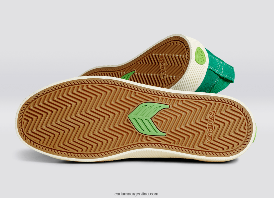 Cariuma D6DR8X140hombres contraste verde/marfil