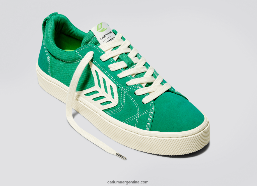 Cariuma D6DR8X140hombres contraste verde/marfil