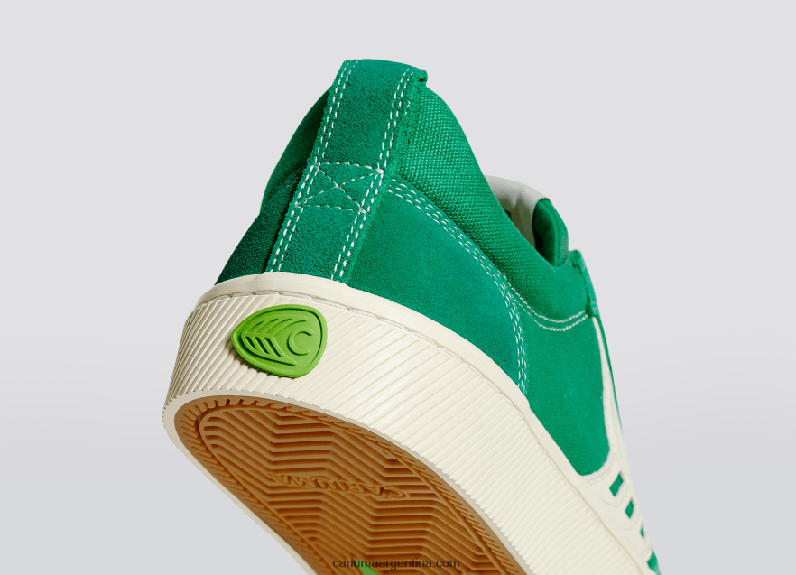 Cariuma D6DR8X140hombres contraste verde/marfil