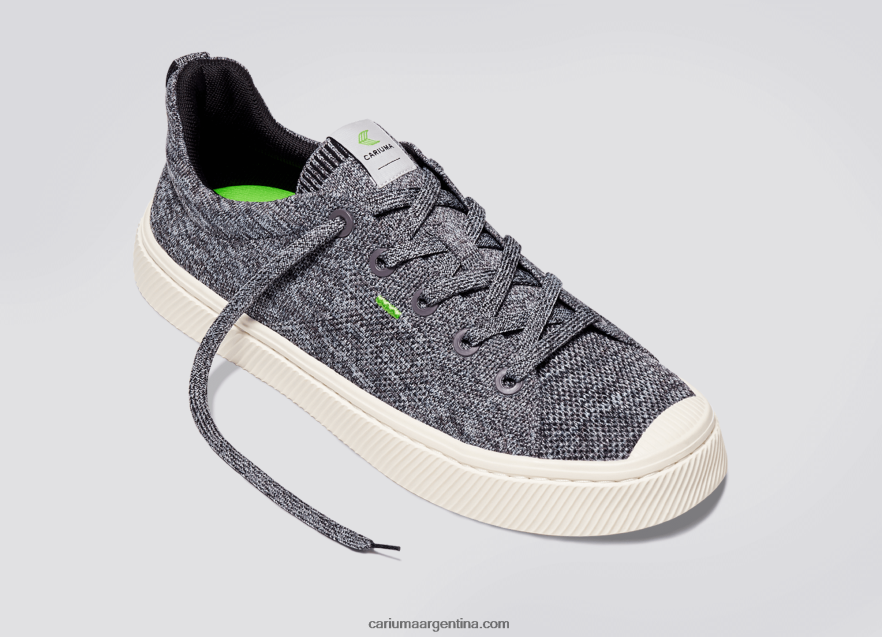 Cariuma D6DR8X176hombres punto gris piedra