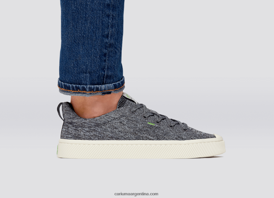 Cariuma D6DR8X176hombres punto gris piedra