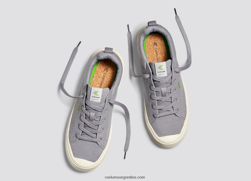 Cariuma D6DR8X178hombres punto gris claro