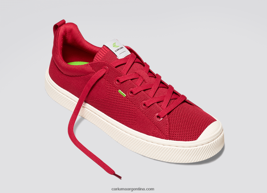 Cariuma D6DR8X185hombres punto rojo crudo