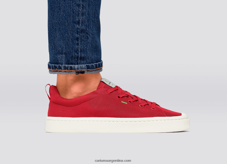 Cariuma D6DR8X185hombres punto rojo crudo