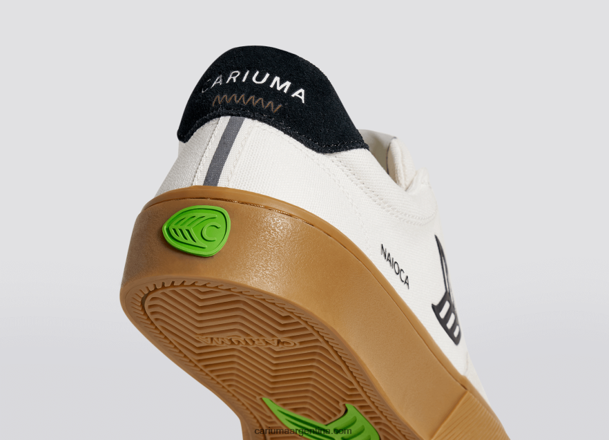 Cariuma D6DR8X107hombres chicle vintage blanquecino/negro