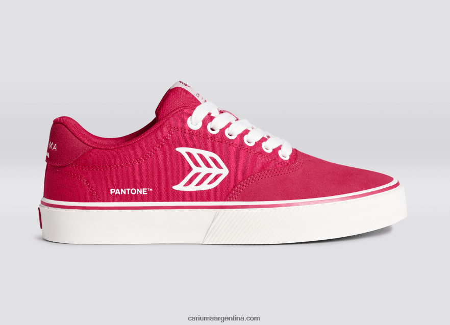 Cariuma D6DR8X78hombres pantone viva magenta/blanco roto