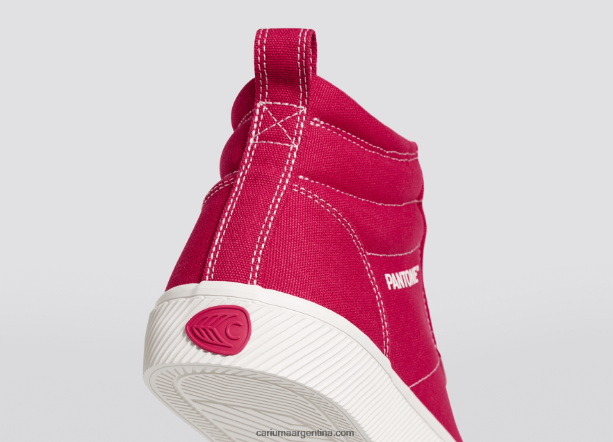 Cariuma D6DR8X63hombres pantone viva magenta/lienzo blanquecino