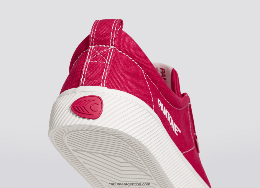 Cariuma D6DR8X38hombres pantone viva magenta/lienzo blanquecino