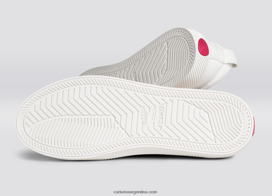 Cariuma D6DR8X39hombres lona pantone blanquecino/magenta viva