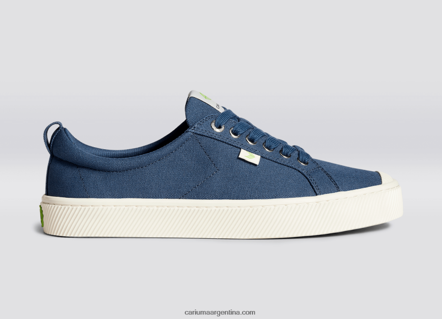 Cariuma D6DR8X3hombres lienzo azul sombra