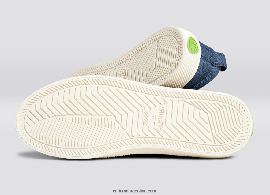 Cariuma D6DR8X3hombres lienzo azul sombra