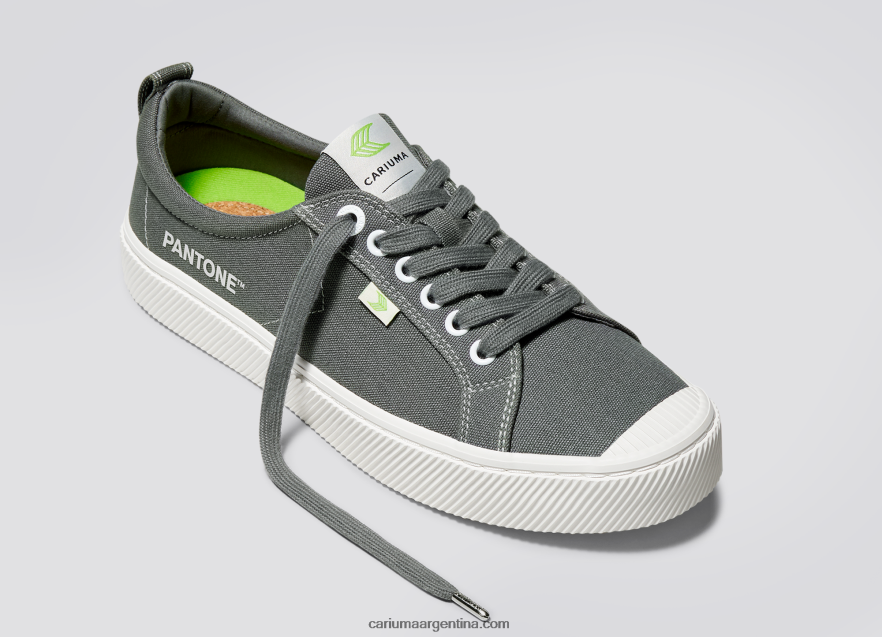 Cariuma D6DR8X40hombres lienzo pantone gárgola gris