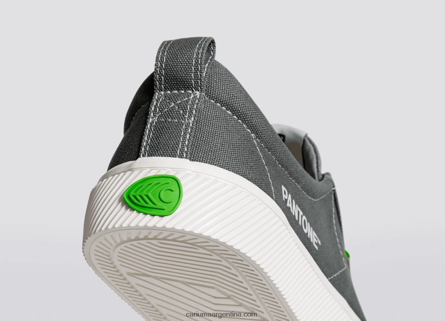 Cariuma D6DR8X40hombres lienzo pantone gárgola gris