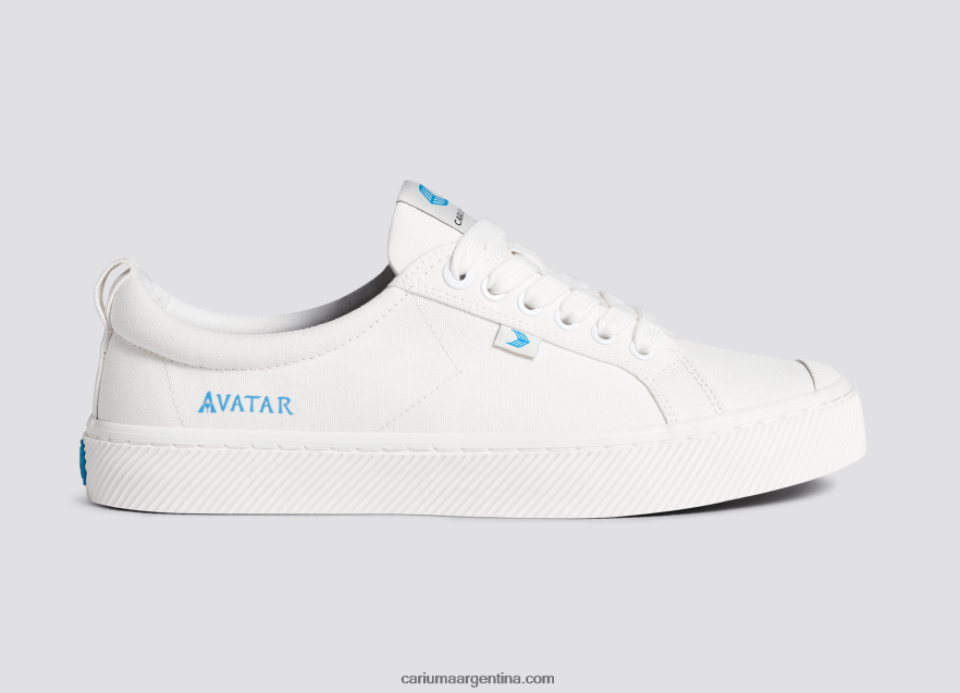 Cariuma D6DR8X41hombres avatar lienzo blanco roto