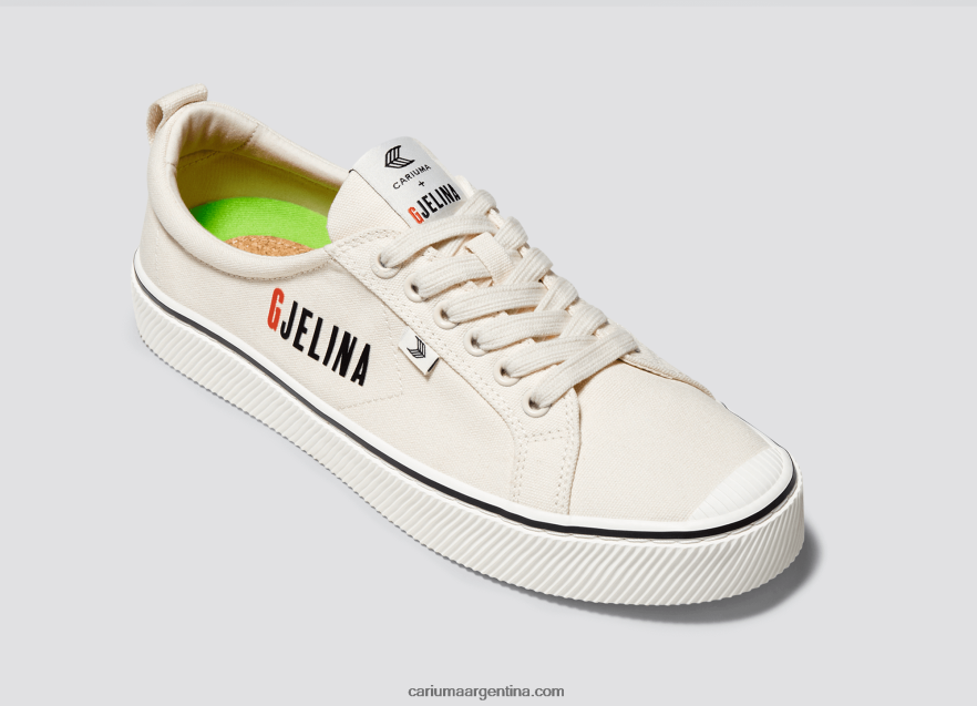 Cariuma D6DR8X52hombres lona arena gjelina