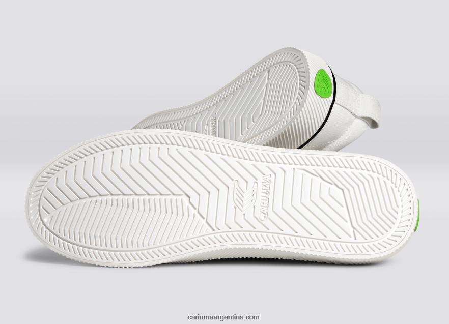 Cariuma D6DR8X85hombres lona blanquecina del gecko de National Geographic