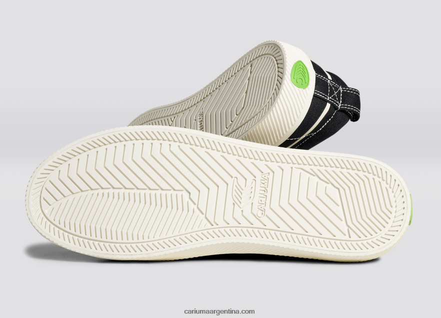 Cariuma D6DR8X90hombres lienzo negro de gerry lopez