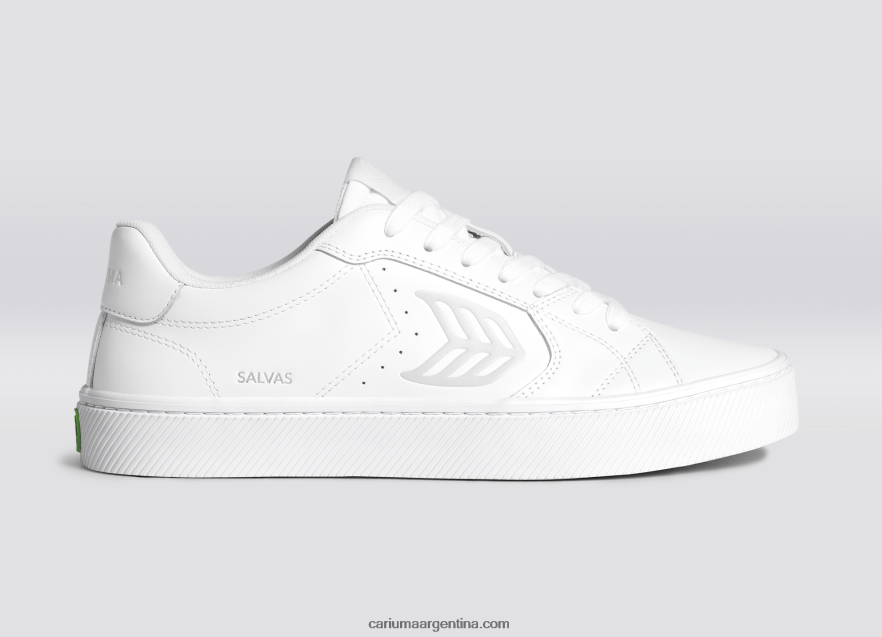 Cariuma D6DR8X96hombres cuero lwg blanco/hielo