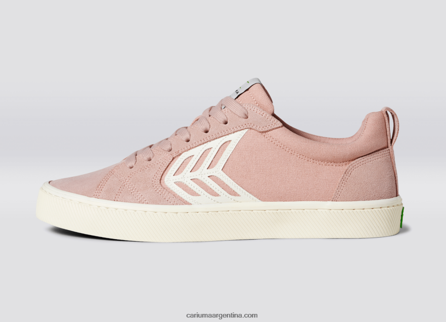 Cariuma D6DR8X154hombres pie izquierdo (zapato único)-rosa/marfil