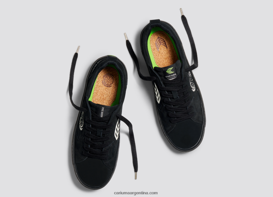 Cariuma D6DR8X311mujer las bayas catiba pro negro