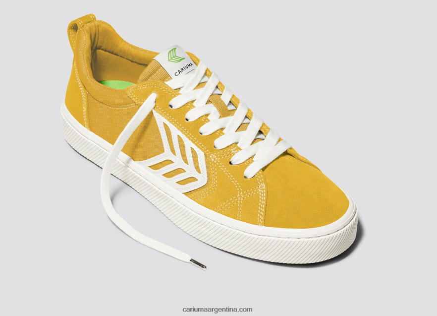 Cariuma D6DR8X355mujer contraste amarillo/marfil