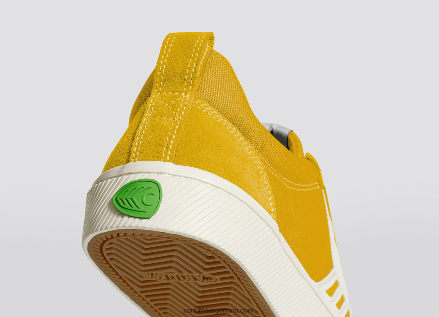 Cariuma D6DR8X355mujer contraste amarillo/marfil