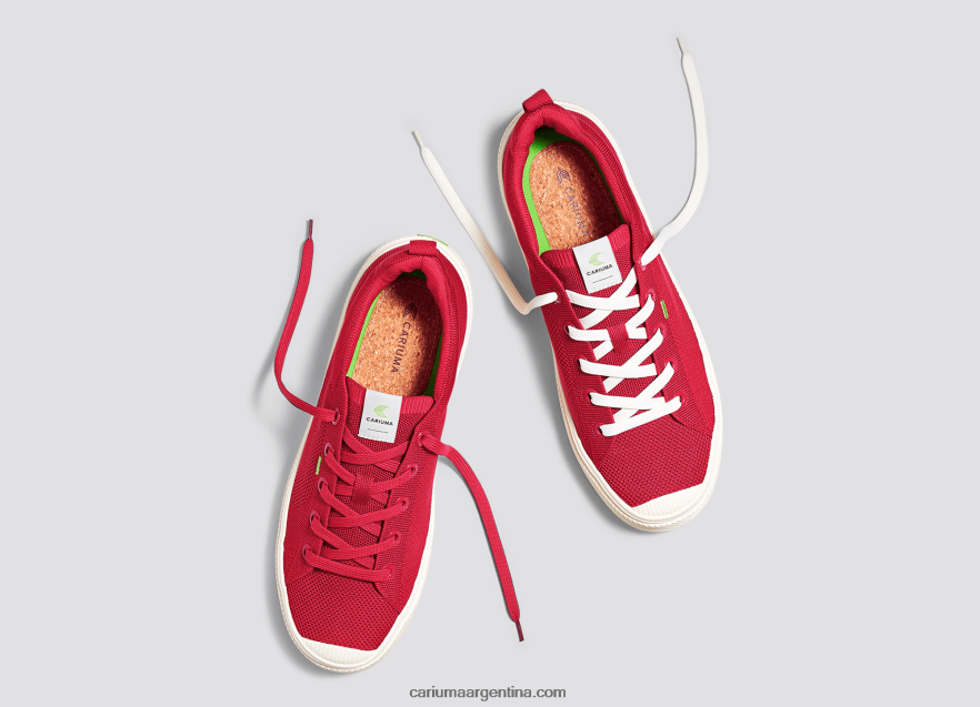 Cariuma D6DR8X400mujer punto rojo crudo