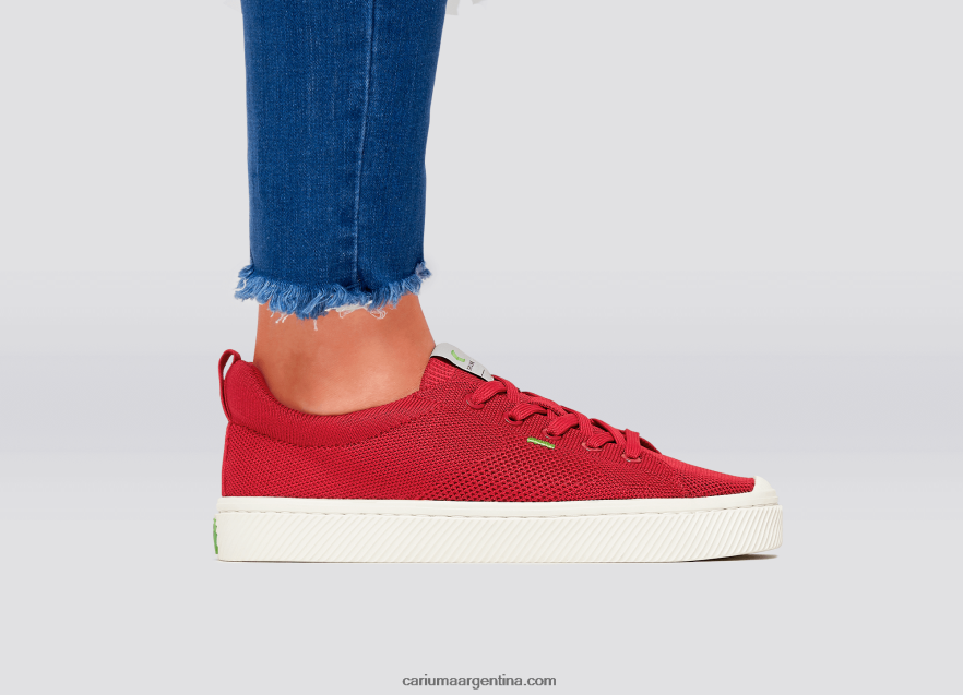 Cariuma D6DR8X400mujer punto rojo crudo
