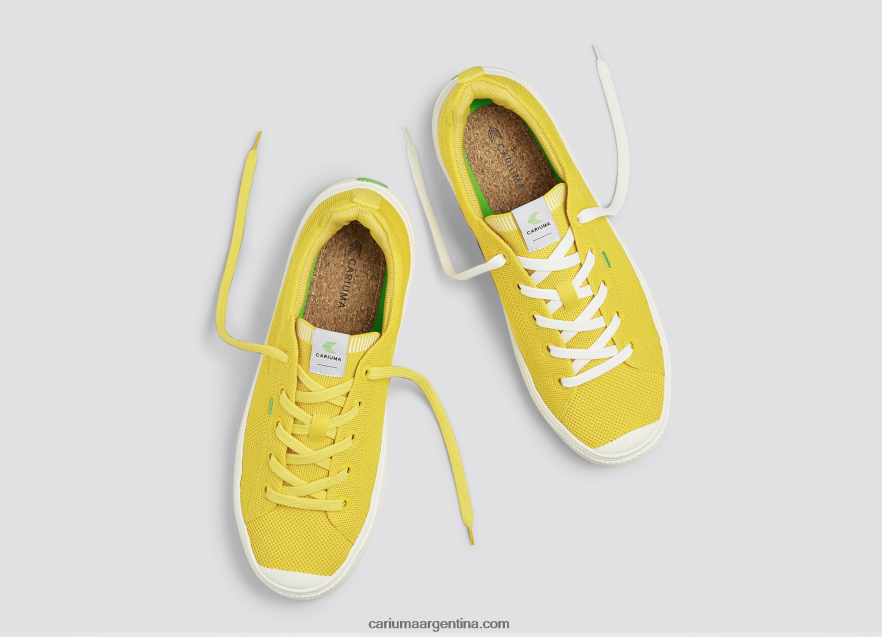 Cariuma D6DR8X401mujer punto amarillo sol