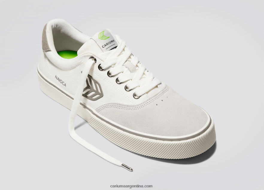 Cariuma D6DR8X322mujer blanco roto vintage/gris