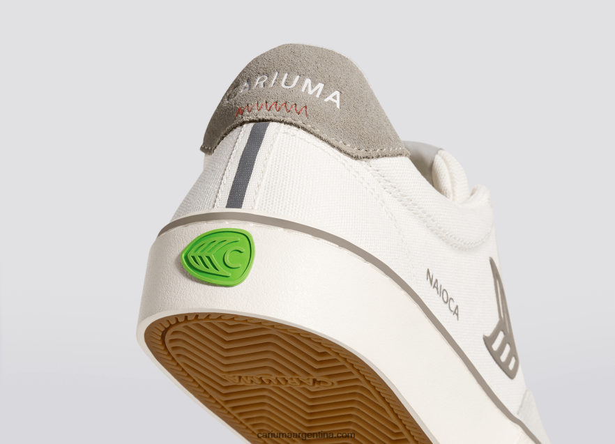 Cariuma D6DR8X322mujer blanco roto vintage/gris