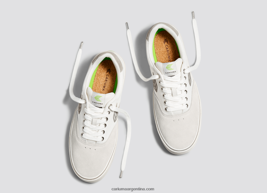 Cariuma D6DR8X322mujer blanco roto vintage/gris