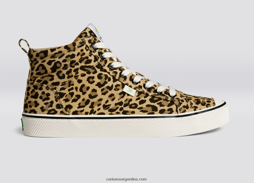 Cariuma D6DR8X275mujer lienzo de leopardo