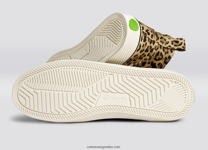 Cariuma D6DR8X275mujer lienzo de leopardo