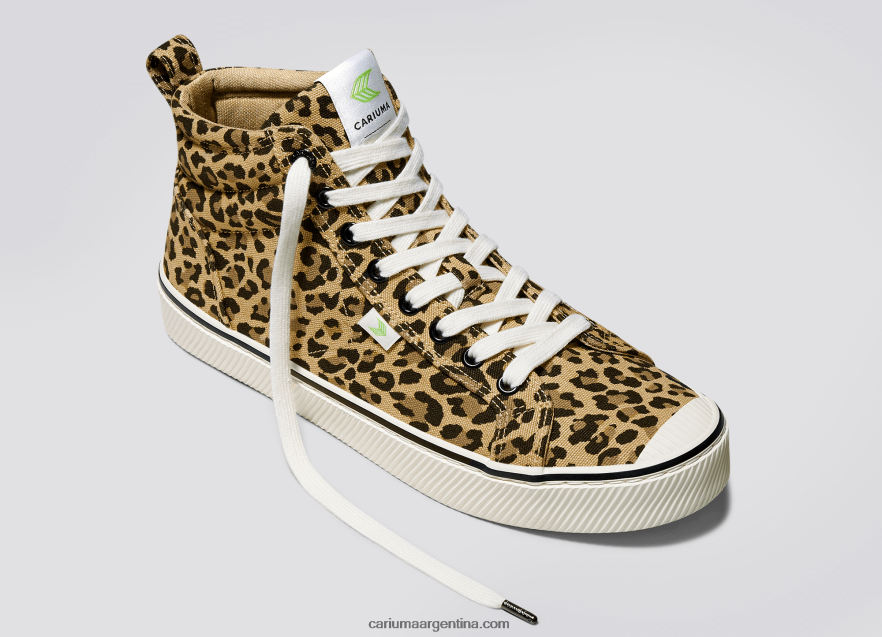 Cariuma D6DR8X275mujer lienzo de leopardo