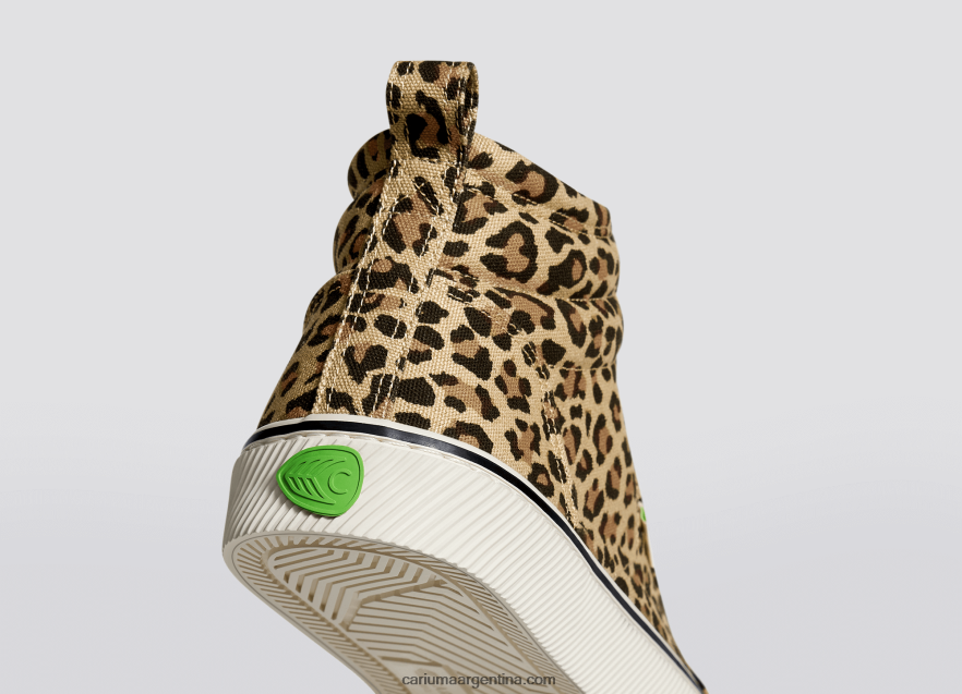 Cariuma D6DR8X275mujer lienzo de leopardo
