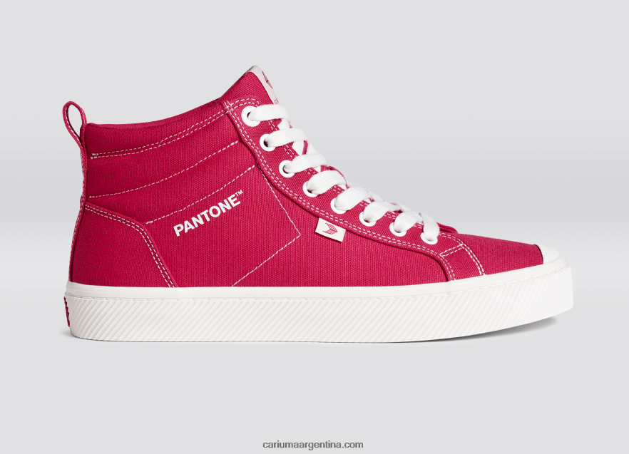 Cariuma D6DR8X280mujer pantone viva magenta/lienzo blanquecino