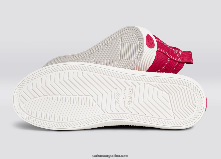 Cariuma D6DR8X280mujer pantone viva magenta/lienzo blanquecino