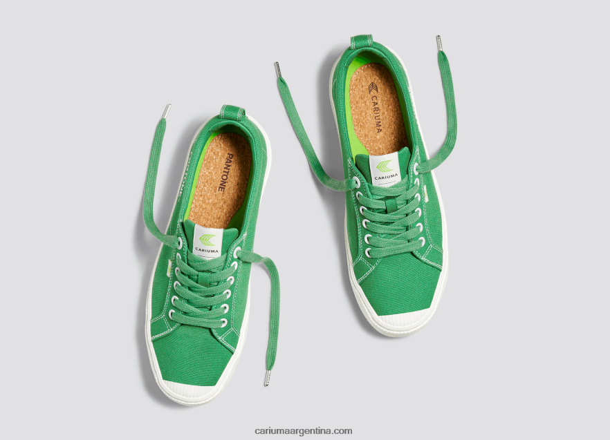 Cariuma D6DR8X231mujer lienzo pantone greenbriar