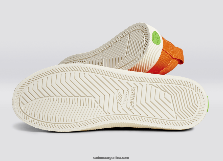 Cariuma D6DR8X233mujer lona de mandarina