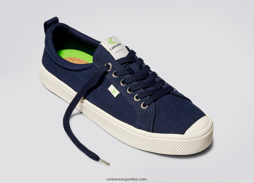 Cariuma D6DR8X239mujer lona azul marino