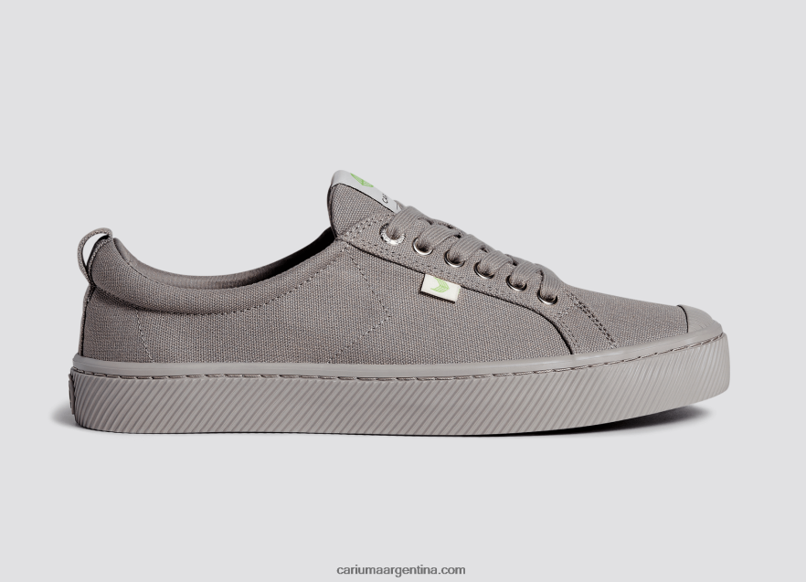 Cariuma D6DR8X249mujer todo lona gris
