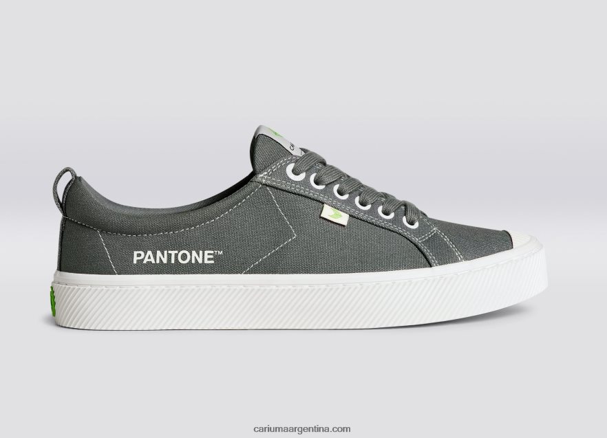 Cariuma D6DR8X253mujer lienzo pantone gárgola gris