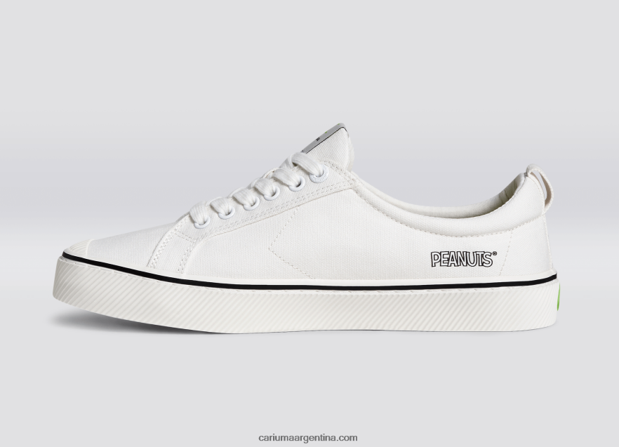 Cariuma D6DR8X300mujer lienzo blanco roto cacahuetes surf