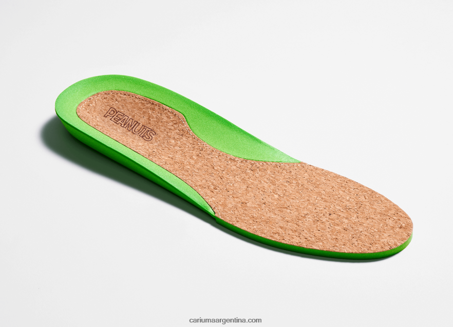 Cariuma D6DR8X301mujer lona verde surf cacahuetes