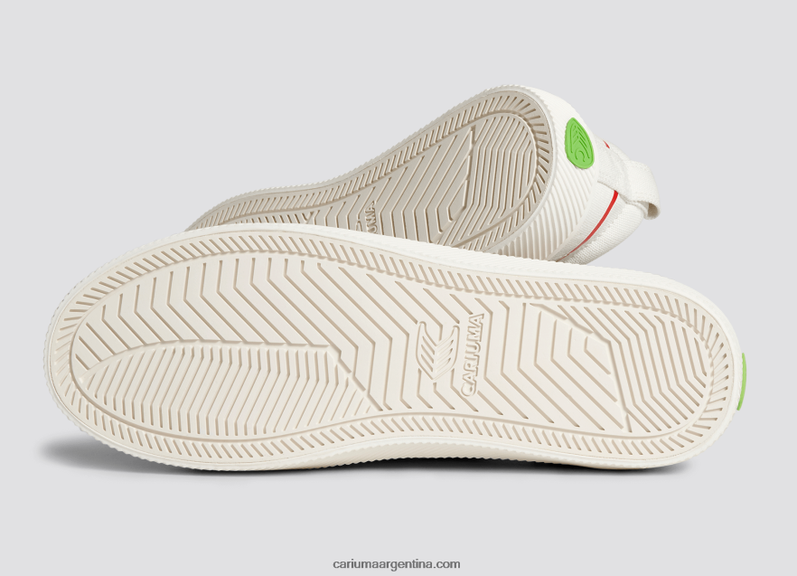 Cariuma D6DR8X305mujer lienzo blanco roto de gerry lopez